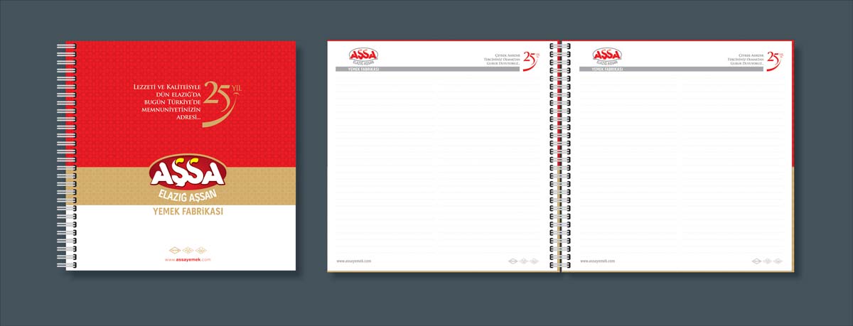 assa yemek 2015 defter maketi