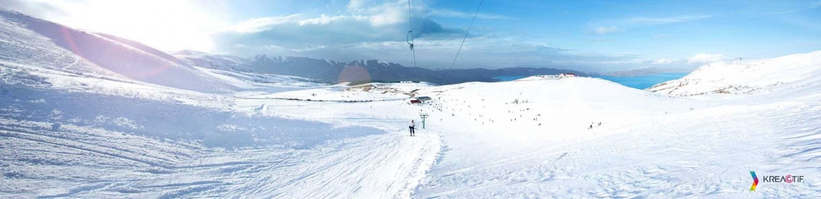 hazarbaba kayak merkezi panoramik fotograf cekimi kreactif