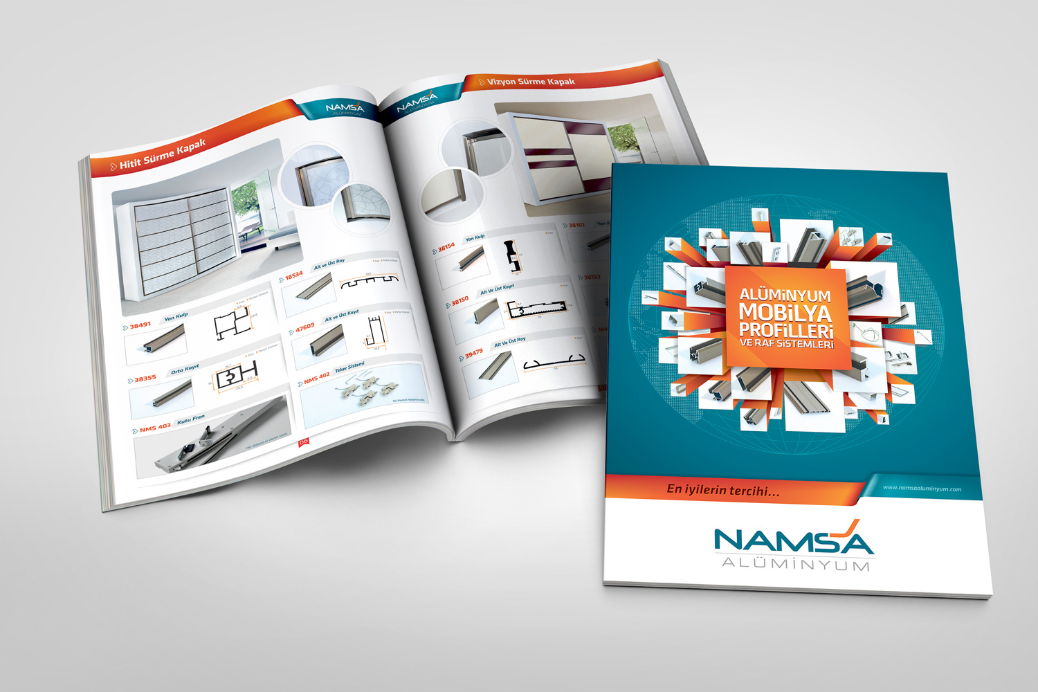 namsa aluminyum katalog